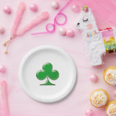 Irish Green Clover Kleeblatt Pappteller (Party)