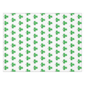 Irish Green Clover Kleeblatt Tischdecke (Vorderseite (Horizontal))