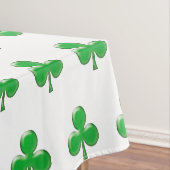 Irish Green Clover Kleeblatt Tischdecke (Beispiel)