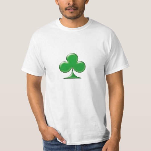 Irish Green Clover Symbol des Saint Patrick's Day T-Shirt (Vorderseite)