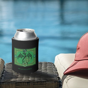 Irish Green Dragon Celtic Dosenkühler