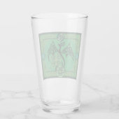 Irish Green Dragon Celtic Glas (Rückseite)