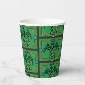 Irish Green Dragon Celtic Pappbecher (Vorderseite)