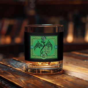 Irish Green Dragon Celtic Whiskyglas