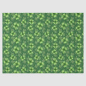 Irish Green Four Leaf Clover Seidenpapier (Vorderseite)