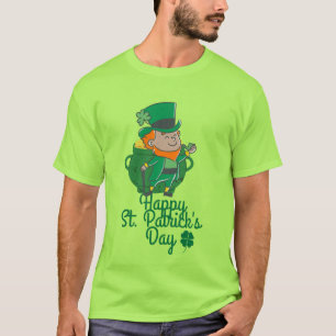 Irish Green Glück Kleeblatt St. Patrick's Day T-Shirt