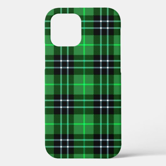 Irish Green Kariert Case-Mate iPhone Hülle (Rückseite)