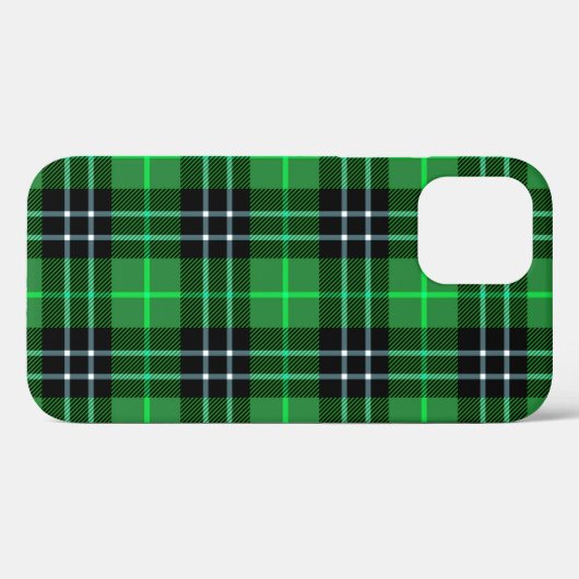 Irish Green Kariert Case-Mate iPhone Hülle (Rückseite (Horizontal))