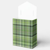 Irish Green Kariert Pattern Happy St Patrick`s Day Geschenkschachtel (Geöffnet)