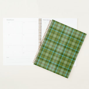 Irish Green Kariert Planner Planer