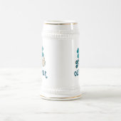 Irish Green Kleeblatt Closing Personalisiert Bierglas (Mittel)