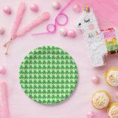 Irish Green Kleeblatt Clover St. Patrick's Day Pappteller (Party)