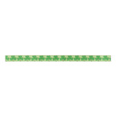 Irish Green Kleeblatt Clover St. Patrick's Day Satinband (Vorderseite)