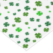 Irish Green Kleeblatts St Patricks Day Tablecloth Tischdecke (Schrägansicht)