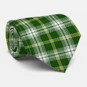 Irish Green Plaid Krawatte (Gerollt)