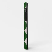Irish Green Raute Case-Mate iPhone Hülle (Hinten/Links)