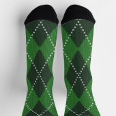 Irish Green Raute Socken (Oben)