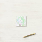 Irish Green Rose Post-it Klebezettel (Auf Schreibtisch)