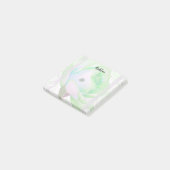 Irish Green Rose Post-it Klebezettel (angewinkelt)