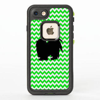 Irish Green Zickzack mit Shih Tzu