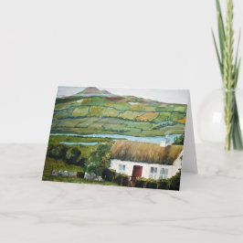 Irish Greeting Card Landkreis Mayo Karte