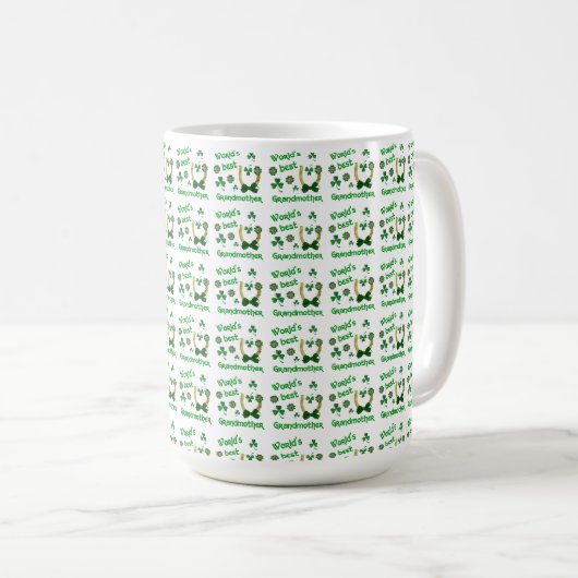 Irish Großmutter Kaffeetasse (VorderseiteRechts)