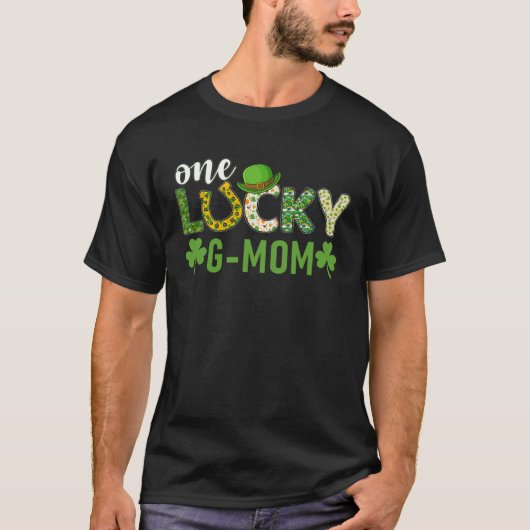 Irish Group Matching One Lucky G Mama St Patrick s T-Shirt (Vorderseite)