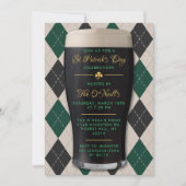 Irish Guinness Pint St. Patrick's Day Party Einladung (Vorderseite)