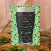 Irish Guinness Pint St. Patrick's Day Party Einladung