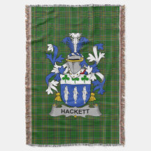 Irish Hackett Coat of Arms Familienwappen Irland