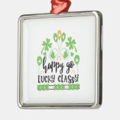 Irish Happy Go Lucky Classy Ornament Aus Metall (Links)