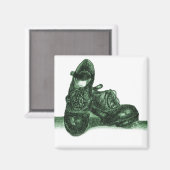 Irish Hard Shoes Magnet (Vorderseite/Rückseite)