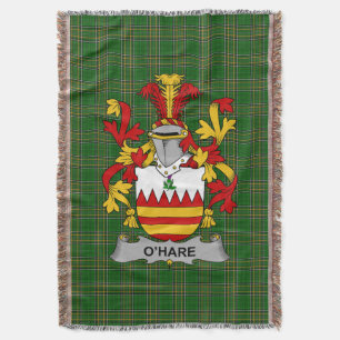 Irish Hare or O_Hare Coat of Arms Familienwappen I Decke