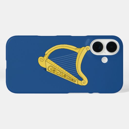 Irish Harp Case-Mate iPhone Hülle (Rückseite (Horizontal))