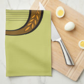 Irish Harp Geschirrtuch (Viertel Falte)