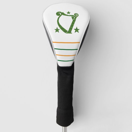 Irish Harp Golf Headcover (Vorderseite)
