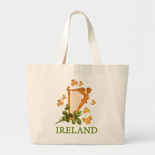 IRISH HARP JUMBO STOFFBEUTEL (Vorne)