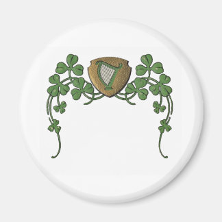 Irish Harp Magnet