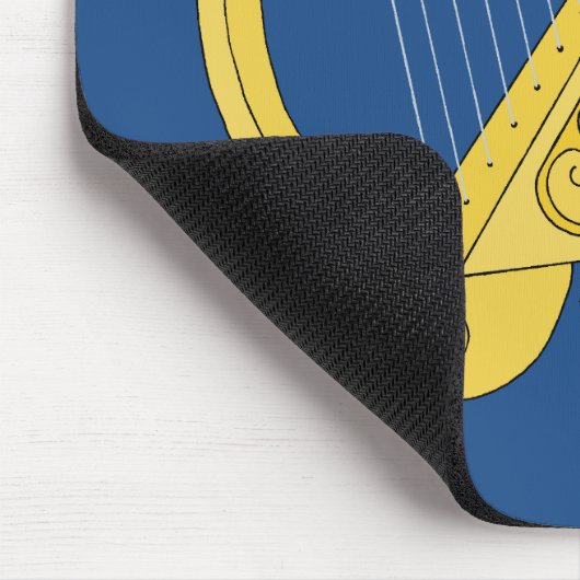 Irish Harp Mousepad (Ecke)