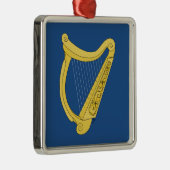 Irish Harp Ornament Aus Metall (Rechts)