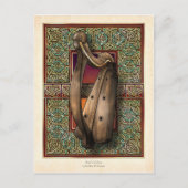 Irish Harp Postcard Postkarte (Vorderseite)