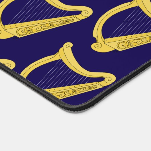 Irish Harp Schreibtischunterlage (Ecke)