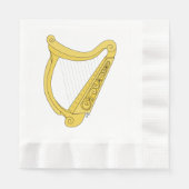 Irish Harp Serviette (Vorderseite)