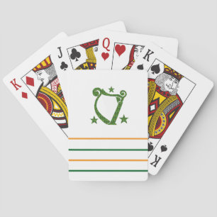 Irish Harp Spielkarten