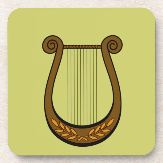 Irish Harp Untersetzer (Vorderseite)