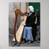 Irish Harpist Poster (Vorne)
