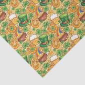Irish Hat and Coins Seidenpapier (Ausschnitt)