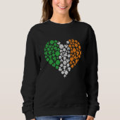 Irish Heart St Patricks Day Sweatshirt (Vorderseite)