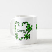 Irish Heart Tasse - Anpassbar (Vorderseite Links)