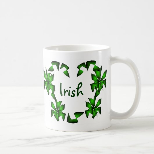 Irish Heart Tasse - Anpassbar (Rechts)
